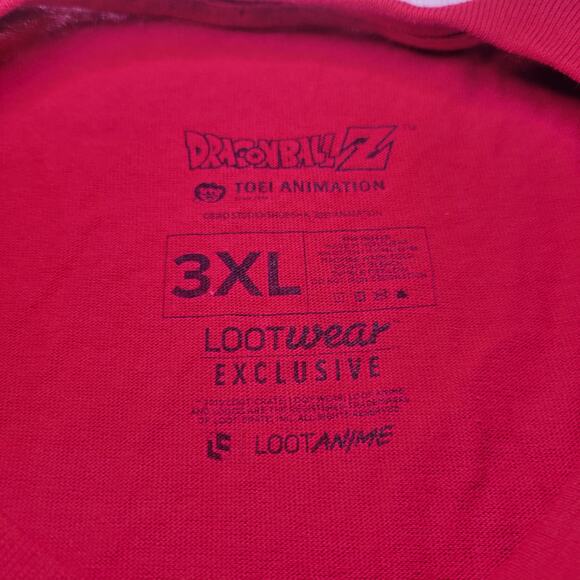 Dragon Ball Z 30th Anniversary Loot Crate Anime Wear Exclusive T-Shirt Size 3XL - Picture 4 of 6
